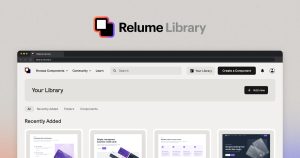 Relume | طراحی سایت 10 برابر سریعتر با هوش مصنوعی